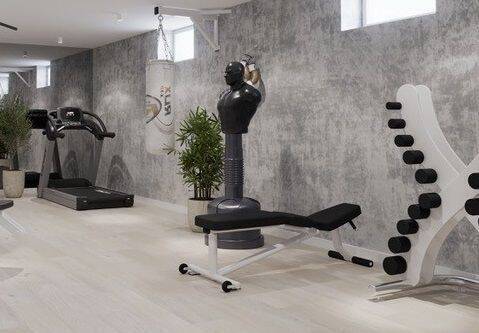 Visualisierung Fitnessraum - 