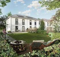 Das Doppelhaus kombiniert urbanes Lebensgefühl mit ländlichem Charme in Alperstedt