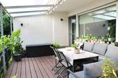 Terrasse - Ein Zuhause zum Verlieben - 3-Zimmer-EG-Wohnung mit zwei Terrassen in zentraler Lage in Weinheim
