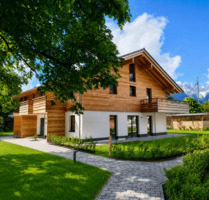 Exklusives Stadthaus im Landhausstil mit Genehmigung zur Ferienvermietung - Haushälfte rechts - Garmisch-Partenkirchen