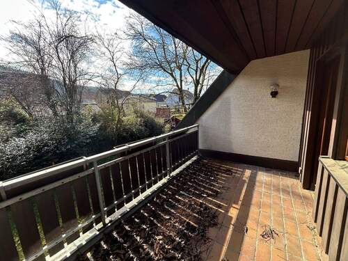 Balkon in Richtung Ostseite - 