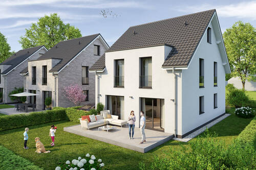 Gartenansicht - 5 Zimmer Einfamilienhaus zum Kaufen in Bremen