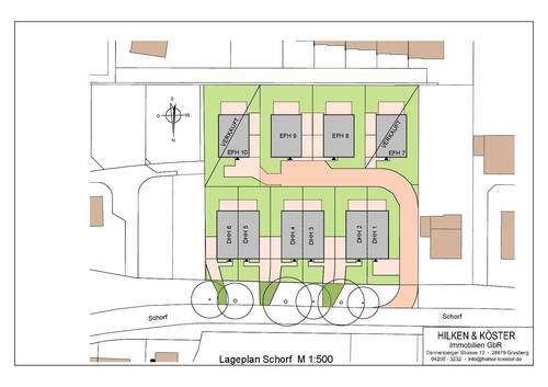 Lageplan - 5 Zimmer Einfamilienhaus in Bremen