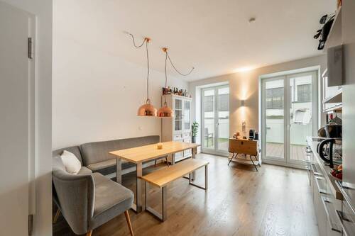 Küche - AIGNER - Stilvolle 3-Zimmer-Wohnung mit großer Terrasse in begehrter Maxvorstadt