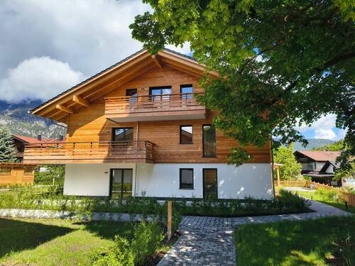 Ansicht Süden - Etagenwohnung mit 51,00 m&sup2; in Garmisch-Partenkirchen zum Kaufen