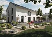 LH 142 Modern - Gartenansicht - Romantisches Flair und zeitlose Eleganz. Ihr Town & Country Haus in Magdala!