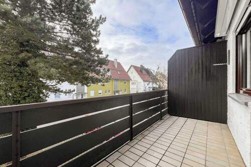 Balkon - Etagenwohnung mit 57,40 m&sup2; in Bad Wörishofen zum Kaufen