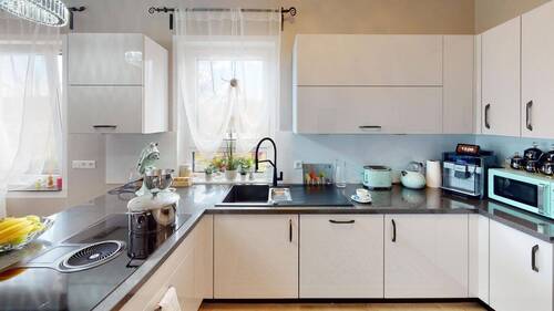 Küche - 8 Zimmer Doppelhaushälfte in Bad Laasphe