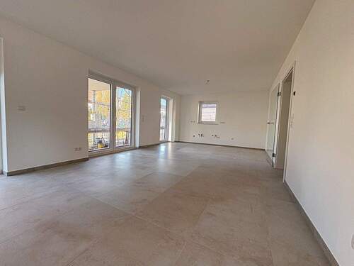 Impression Wohn-/Essbereich mit offener Küche - 3-Zimmer-Neubautraum - Exklusive Erdgeschosswohnung in Ahrweiler!