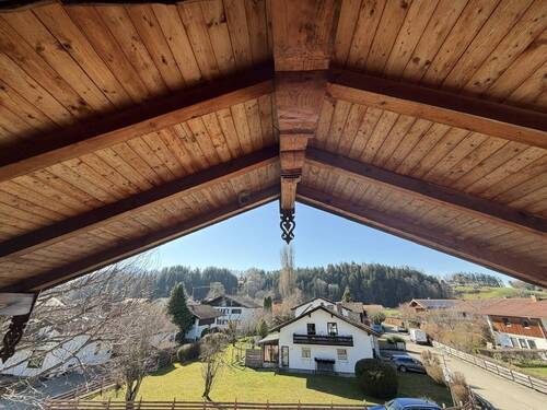 Blick vom Balkon - 