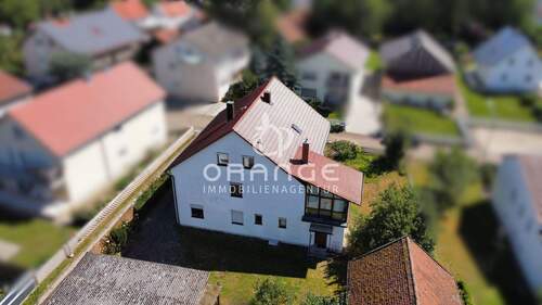 Außenansicht Rückseite - 1 Zimmer Einfamilienhaus in Mangolding
