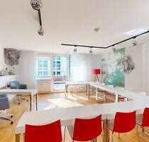 Stilvolle Dachgeschosswohnung mit sonniger Gartenterrasse und Tiefgaragenstellplatz am Holzhofpark - Darmstadt