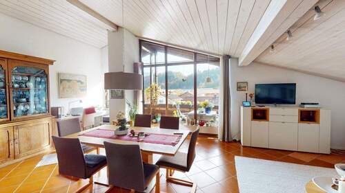 Essbereich - 3 Zimmer Etagenwohnung in Oberaudorf