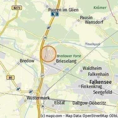 Kartenansicht 1 (2).jpg - Grundstück zum Kaufen in Brieselang