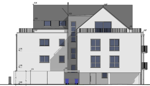Nordwestansicht.png - Grundstück zum Kaufen in Erlenbach a.Main