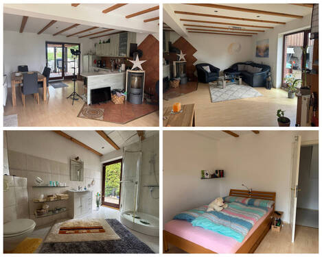 Collage - Einliegerwohnung EG - 