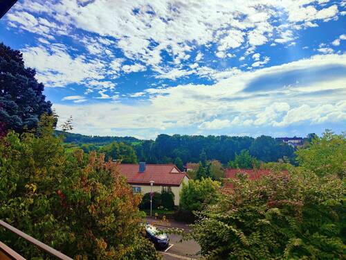 Ausblick vom Balkon - 
