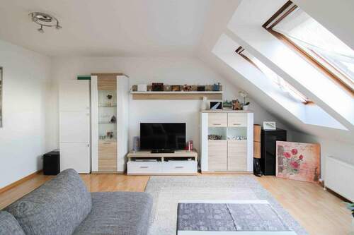 Wohnzimmer(1) - Etagenwohnung mit 67,30 m&sup2; in Brühl zum Kaufen