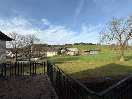 Ausblick Balkon Rückseite - 