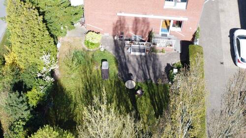 Drohnenaufnahme - 5 Zimmer Mehrfamilienhaus, Wohnhaus zum Kaufen in Münster