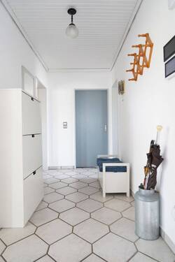 gefliester Flur - 