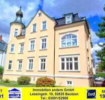 Moderne 3-Raum-EG-Wohnung mit Balkon und PKW-SP in ruhiger Wohnlage im Villenviertel in Bautzen