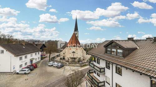 Ausblick - Etagenwohnung mit 94,00 m&sup2; in Burgkirchen an der Alz (DG) zum Kaufen