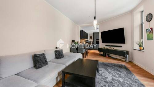 Wohnzimmer 2 - 3 Zimmer Etagenwohnung in Magdeburg