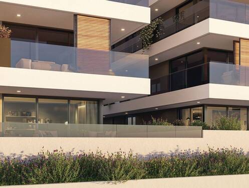 Moderne Bauweise mit hohem Grünanteil - 