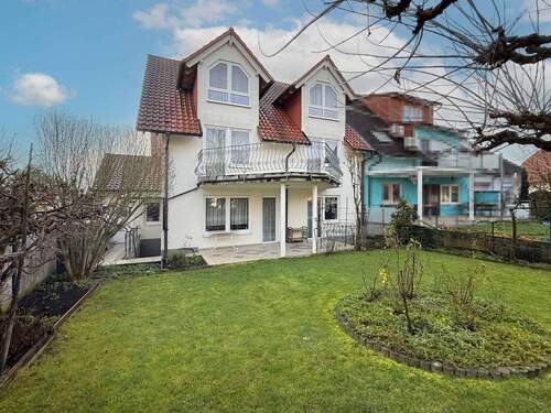 Gartenansicht - Doppelhaushälfte mit 225,00 m&sup2; in Reilingen zum Kaufen