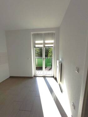 Blick Kochen zum Balkon - 