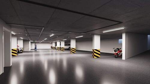 Parken - 2 Zimmer Etagenwohnung in Niederwerrn