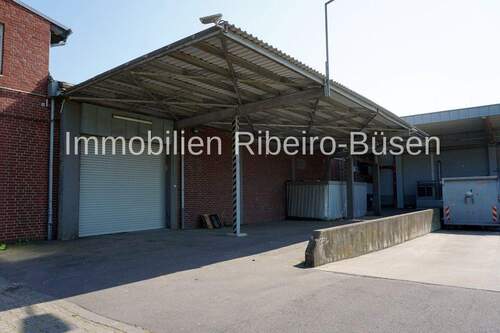 Rolltor und Anlieferzone - Gewerbeobjekt (Büro, Produktion, Verkauf) in Schwalmtal zur Miete