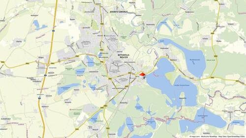 Geolyzer Kartenausschnitt - 