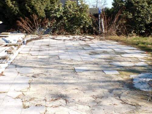 5 Blick auf die Terrassenfläche (Gartenterrasse) - 