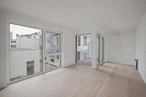 Wohnzimmer - 2 Zimmer Etagenwohnung in Bonn