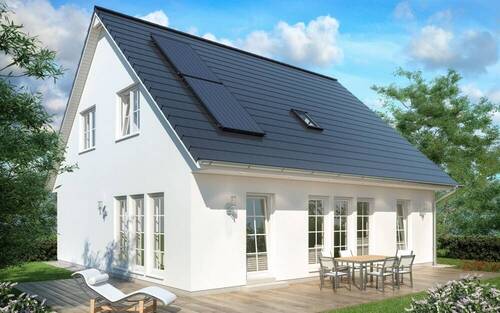 SH158Var.A_Ansicht - Ihr Zuhause, Ihr Stil - ScanHaus in Kitzscher baut nach Ihren Wünschen