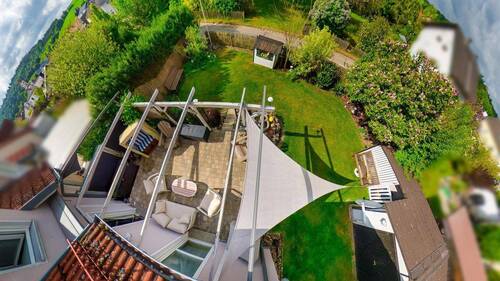 360-Grad-Aufnahme Garten - 