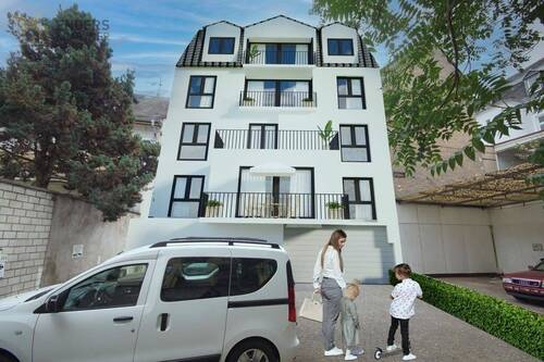 Rückansicht - 3 Zimmer Etagenwohnung in Trier