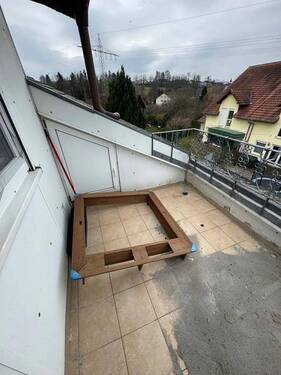 22 Balkon mit Sandkasten - 