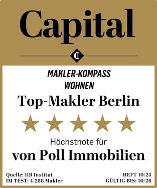 Siegel Wohnen 5 Sterne Berlin von Poll Immobilien - 