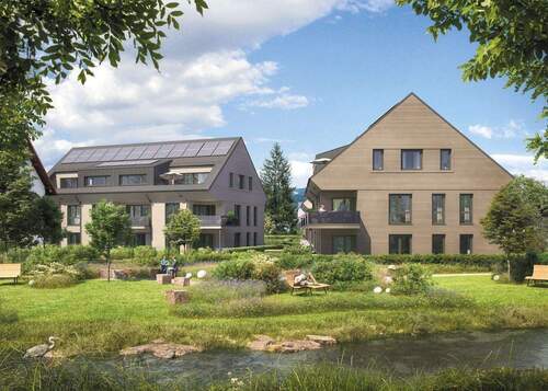 Unverbindliche Visulisierung - 3 Zimmer Etagenwohnung in Kirchzarten