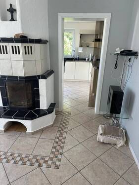 Wohnzimmer mit Kamin - 