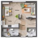 SH100 - Grundriss Erdgeschoss - 