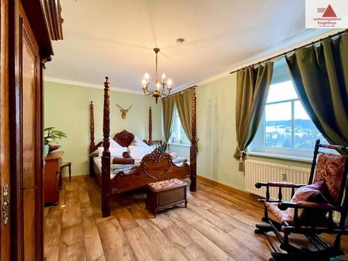 Schlafzimmer - Etagenwohnung mit 40,90 m&sup2; in Neuhausen/Erzgebirge / Cämmerswalde zur Miete