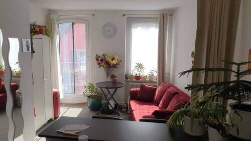 Blick Theke zur Dachterrasse - 