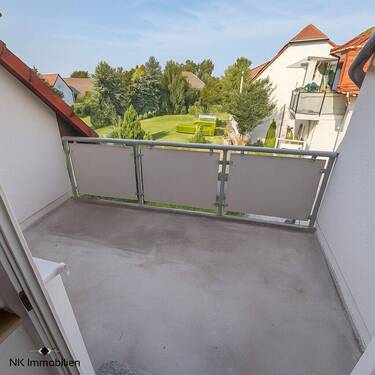 großer Balkon - 