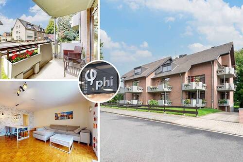 Immobilien-Baesweiler-Wohnung-Kaufen-HR942-Grid-02 - PHI AACHEN - Wohnetage mit Garage, Stellplatz und zwei Balkonen in ruhiger Lage von Baesweiler!