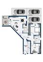 Grundriss Wohnung 2 - 
