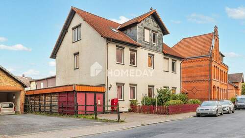 Außenansicht 2 - Einfamilienhaus mit Anbau - alte Brauerei mit 10 Zimmern - ideal für Familien oder Mehrgenerationen